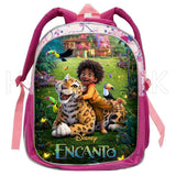 ENCANTO Girls School Bags Children Backpack Cartoon Princess Schoolbag Mirabel M