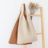 Enjoyce Knitted Bag One-Shoulder Hand Shopping Bags
