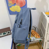 Waterproof Nylon Travel Backpack for Girls Students Schoolbag