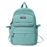 Waterproof Nylon Travel Backpack for Girls Students Schoolbag