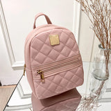 Mini Women's Backpacks PU Leather Multi-Function Ladies Phone Pouch Pack Female