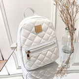 Mini Women's Backpacks PU Leather Multi-Function Ladies Phone Pouch Pack Female