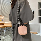 EZlover Mini Lipstick Jelly Bag Acrylic Chain Shoulder Box