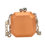 EZlover Mini Lipstick Jelly Bag Acrylic Chain Shoulder Box