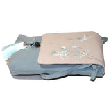 Floral Embroidery Messenger Bag Crossbody Cellphone Purse