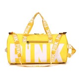 Echoine Leisure Zip Travel Bag Sports Bag Letter Printing Portable