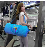 Echoine Zipper Travel Bag Ladies Gym Sports Bag Letter Printing
