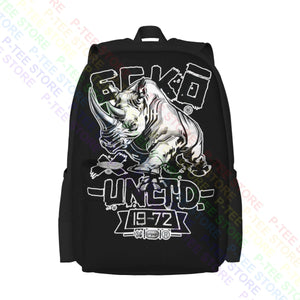 Ecko_Unltd. Large Capacity Backpack Print Schoolbag Gymnast Bag Bags For Travel