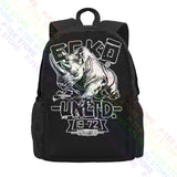 Ecko_Unltd. Large Capacity Backpack Print Schoolbag Gymnast Bag Bags For Travel