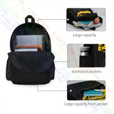 Ecko_Unltd Melted Bright Graphic Large Capacity Backpack