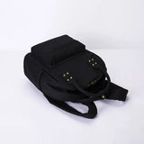Eco Cotton Canvas Small Backpack Women Girls
