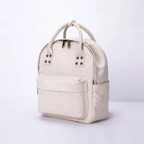 Eco Cotton Canvas Small Backpack Women Girls