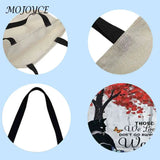 Eco-Friendly Folding Shopping Bag Reusable Portable Shoulder Handbag
