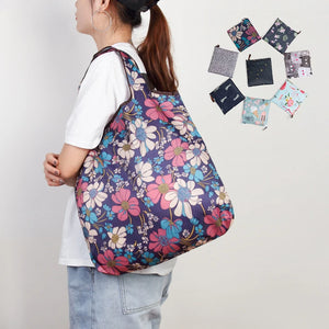 Eco Nylon Shopping Tote Bags Foldable Grocery Pouch