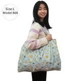 Eco Friendly Foldable Tote Bag for Travel Grocery Shopping