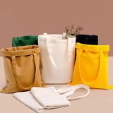 Eco-Friendly Canvas Tote Shoulder Bag for Girls Women Handbag