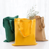 Eco-Friendly Canvas Tote Shoulder Bag for Girls Women Handbag