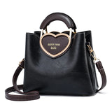 Edition Ladies Hand Bag Love Hardware Shoulder Slope PU