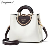 Edition Ladies Hand Bag Love Hardware Shoulder Slope PU