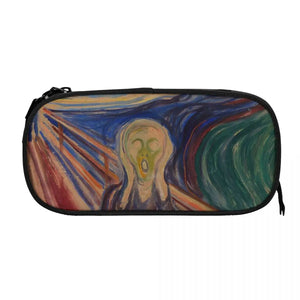 Edvard Munch The Scream Pen Box Zipper Bag Gift