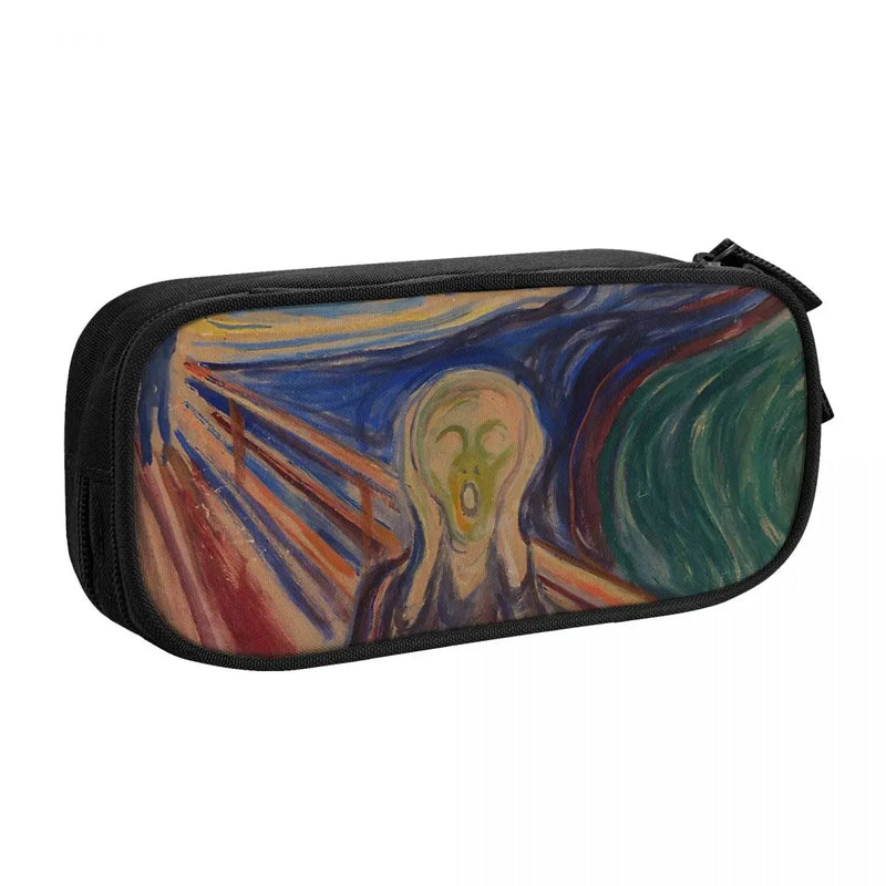 Edvard Munch The Scream Pen Box Zipper Bag Gift