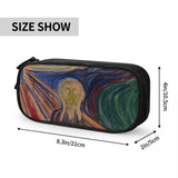 Edvard Munch The Scream Pen Box Zipper Bag Gift