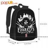 Edward Scissorhands Barber Shop Salon Backpack