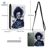 Vintage Leather Edward Scissorhands Shoulder Bag