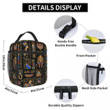 Egyptian Hieroglyphs & Deities Lunch Box - Insulated Bag for Kids