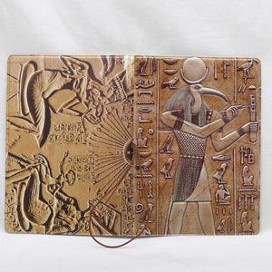 Egyptian Retro Pattern Passport Cover