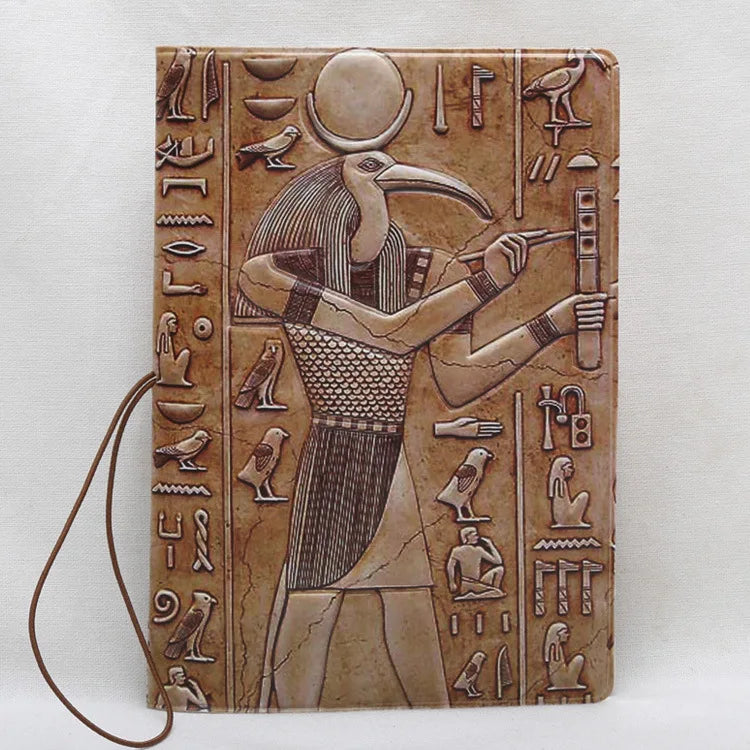 Egyptian Retro Pattern Passport Cover
