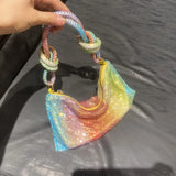 Rhinestone Evening Clutch Bag for Women Party Wedding
