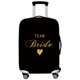 Bride Printed Elastic Travel Luggage Dust Cover 18-28 Sizes