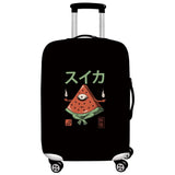 Monster Printed Travel Luggage Dust Cover 18-28 Sizes Wear Resistant