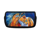 Horse Print Large Pencil Bag School Supplies Stationery