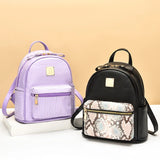 Snake Pattern Student School Bag Large-capacity Backpack for Women