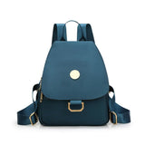 Women Nylon Waterproof Backpack Teen Schoolbag Multifunction Travel Bag