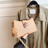 Small Crossbody Bag for Women - Square Design