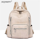 Leather Backpack for Women High Quality Shoulder Bag