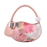 Graffiti Shoulder Bag Clutch Purse Crossbody Bag