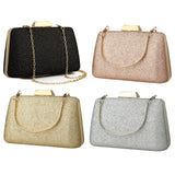 Boho Crossbody Bag Evening Clutch Glitter Handbag
