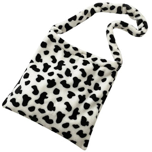 Cow Pattern Women Tote Handbags Large Capacity Shoulder Bag