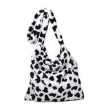 Cow Pattern Women Tote Handbags Large Capacity - Shoulder Bag