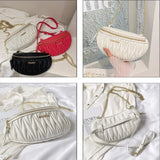 Diamond Lattice Chain Waist Bag for Women
