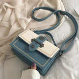 Women's Rivet Tote Bag Shoulder Messenger PU Leather