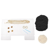 Wool Women's Chain Tote Handbag Shoulder Bag Purses DIY