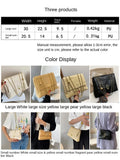 Women's High PU Leather Tote Bag with Chain Shoulder - Large Handbag