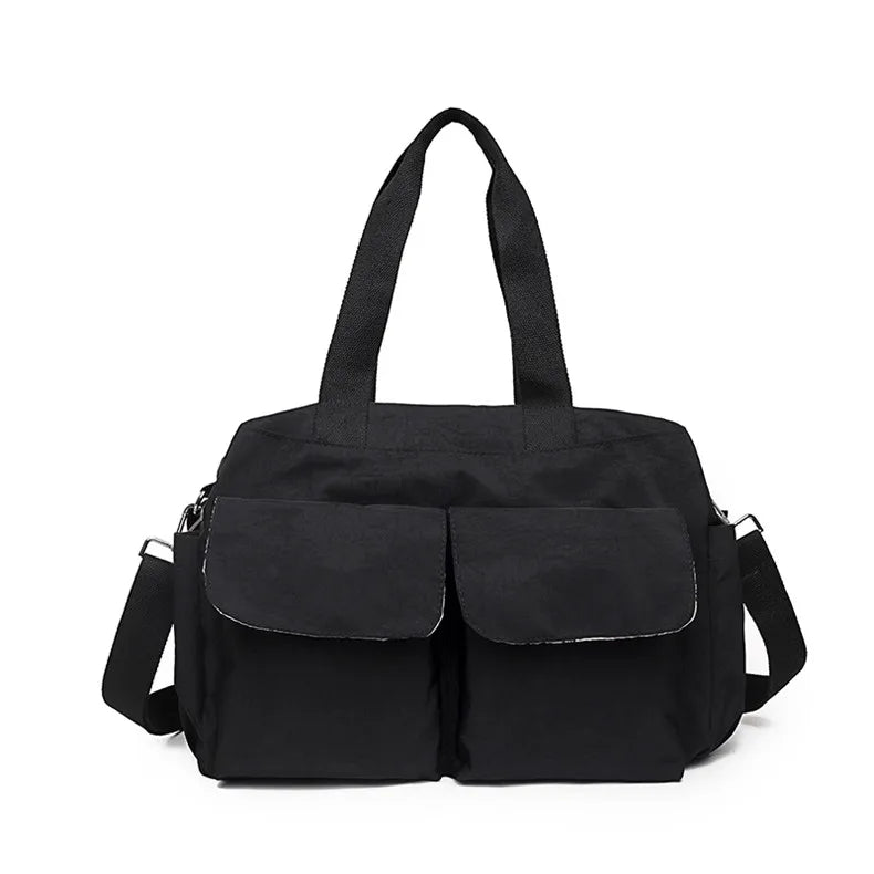 Women's Nylon Shoulder Crossbody Bag High Quality Top-Handle Handbags