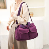 Women's Nylon Shoulder Crossbody Bag High Quality Top-Handle Handbags