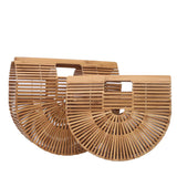 Female Straw Weave Tote Saddle Bag High Women's Handbag Large